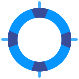 anello di supporto icona