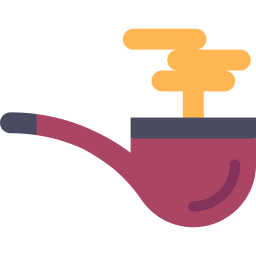 Smoking pipe icon