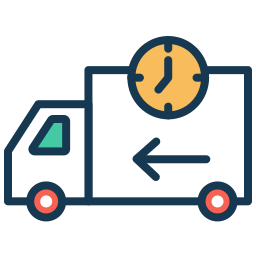 Timely delivery icon