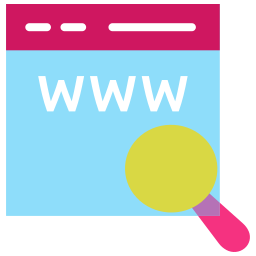 ウェブサイト情報 icon
