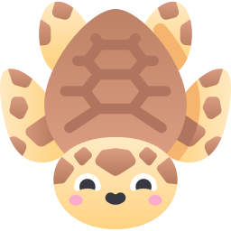 Hawksbill turtle icon