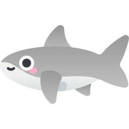 grande tubarão branco Ícone