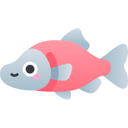 Pacific salmon icon