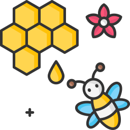 les abeilles Icône