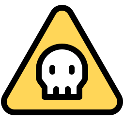 znak informujący o niebezpieczeństwie ikona