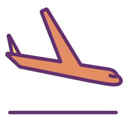 Aeroplano icono