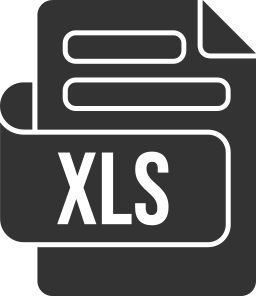 xls-bestandsformaat icoon