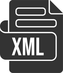 format pliku xml ikona