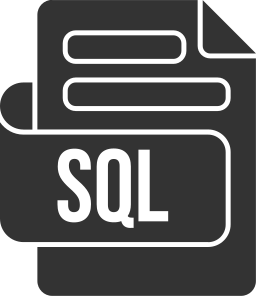 sql 파일 형식 icon
