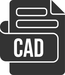 Cad file format icon