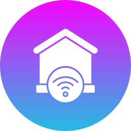 wifi en casa icono
