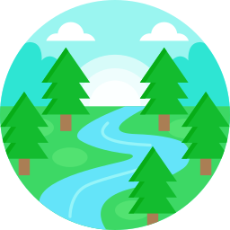 río icono