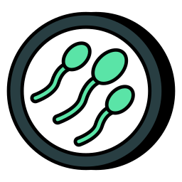 les spermatozoïdes Icône