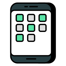 aplicaciones móviles icono