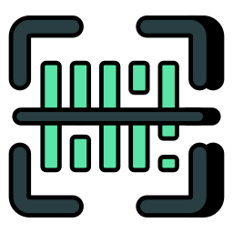 Barcode scanning icon