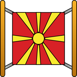 noord-macedonië icoon