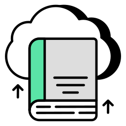 Cloud study icon