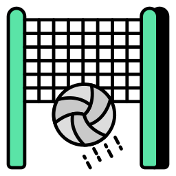filet de volleyball Icône