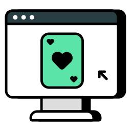 gioco d'azzardo on-line icona