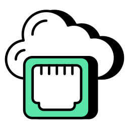 Cloud computing icon