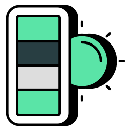 Battery status icon