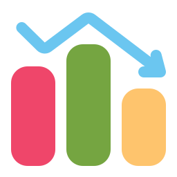 diagramme à bandes Icône