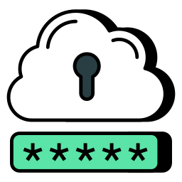 cloud-bescherming icoon