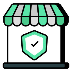 Shop insurance icon