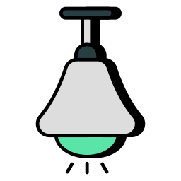 Ceiling lights icon