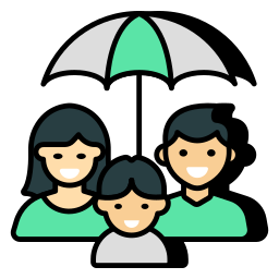 familie verzekering icoon