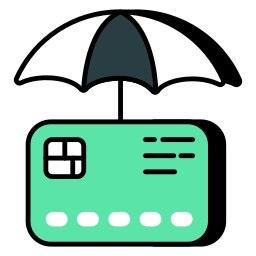 creditcard verzekering icoon