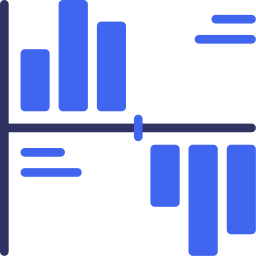 gantt-diagram icoon