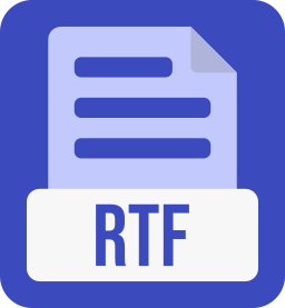 Rtf file format icon