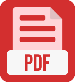 formato file pdf icona