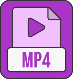 mp4-bestandsformaat icoon