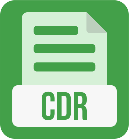 format de fichier cdr Icône
