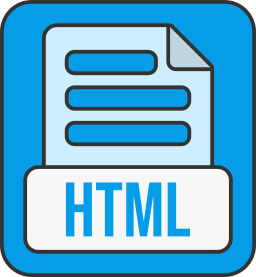html-bestandsformaat icoon