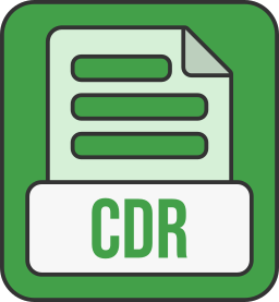 cdr-bestandsformaat icoon