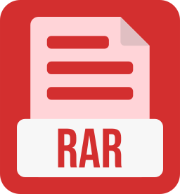 Rar file format icon