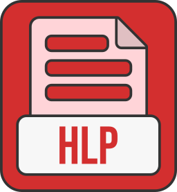 hlp-format icon