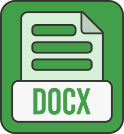docx-bestandsformaat icoon