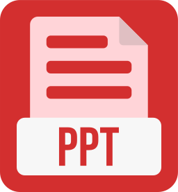 Ppt file format icon