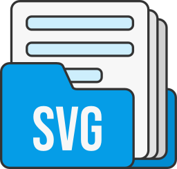 Svg file format icon