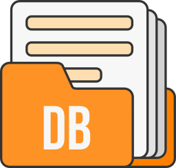 formato de archivo db icono