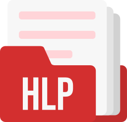 Hlp format icon