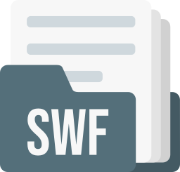format de fichier swf Icône