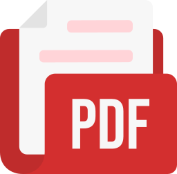 formato de arquivo pdf Ícone