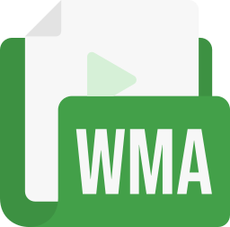 format de fichier wma Icône