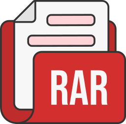 Rar file format icon
