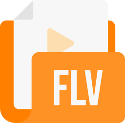 formato de archivo flv icono